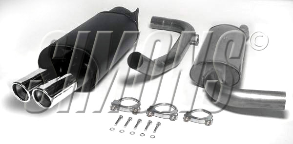 Sportavgassystem Volvo S40 V40