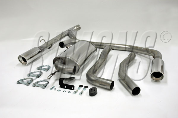 Sportavgassystem Volvo C70 Rostfritt