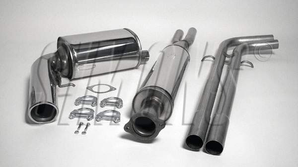 Rostfritt avgassystem Volvo S60