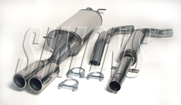 Rostfritt avgassystem Bora
