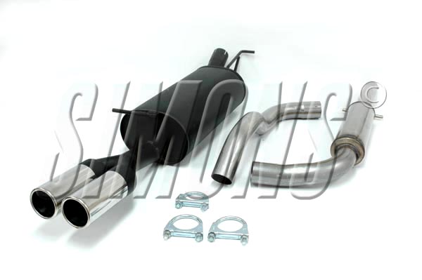 Avgassystem VW Bora Turbo