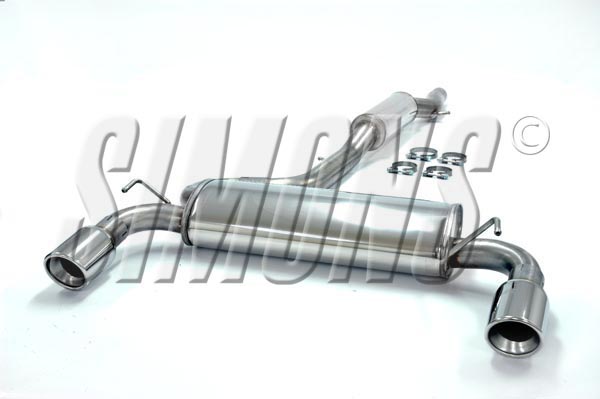 Sportavgassystem Golf 4 R32