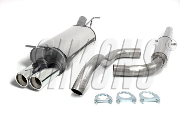 Rostfritt avgassystem VW Beetle
