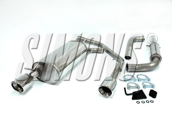 Sportavgassystem Golf 4 Trimning